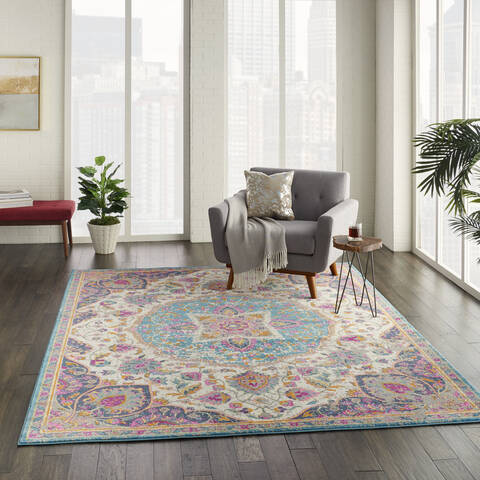 Nourison Passion Beige 67 X 96 Area Rug 805-142067 Image 5