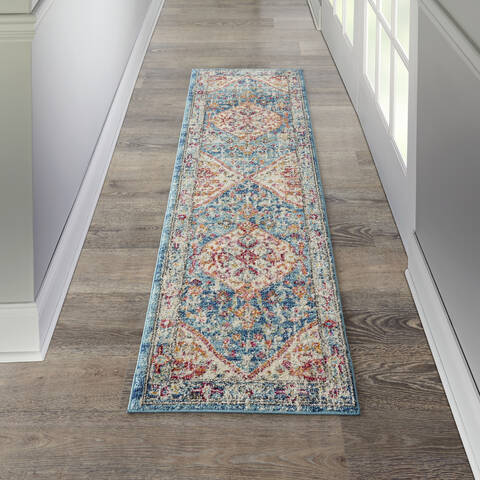 Nourison Passion Beige Runner 22 X 76 Area Rug 805-142074 Image 3