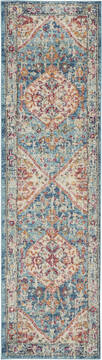 Nourison Passion Beige Runner 6 to 9 ft Polypropylene Carpet 142074