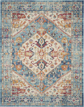 Nourison Passion Beige Rectangle 8x10 ft Polypropylene Carpet 142078