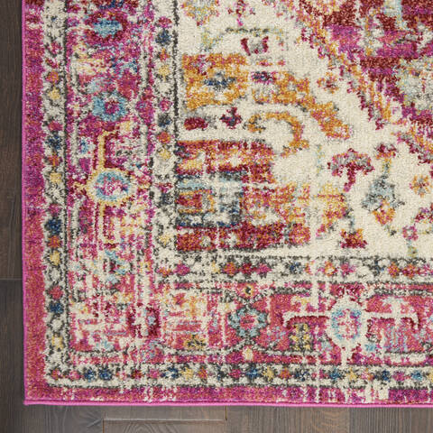 Nourison Passion Beige Runner 22 X 76 Area Rug 805-142079 Image 1