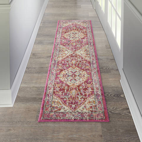 Nourison Passion Beige Runner 22 X 76 Area Rug 805-142079 Image 3