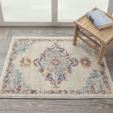 Nourison Passion Grey 110 X 210 Area Rug 805-142089 Image 3