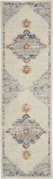 Nourison Passion Grey Runner 2'2" X 7'6" Area Rug  805-142091