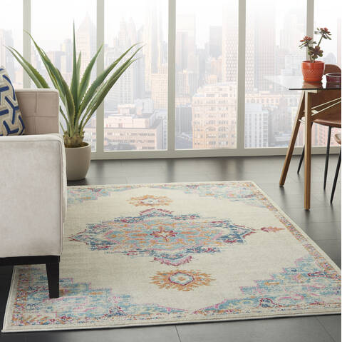 Nourison Passion Grey 53 X 73 Area Rug 805-142094 Image 5