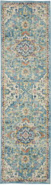Nourison Passion Beige Runner 6 ft and Smaller Polypropylene Carpet 142100
