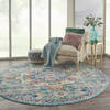 Nourison Passion Beige Round 80 X 80 Area Rug  805-142107 Thumb 5