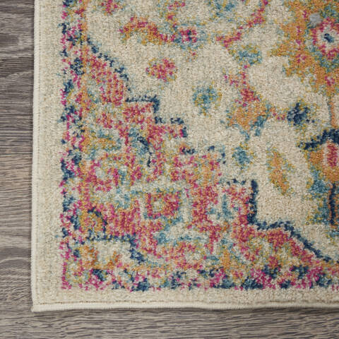 Nourison Passion Beige Runner 110 X 60 Area Rug 805-142110 Image 1