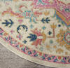 Nourison Passion Beige Round 40 X 40 Area Rug 805-142113 Thumb 1