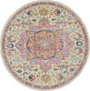 Nourison Passion Beige Round 53 X 53 Area Rug 805-142115 Thumb 0