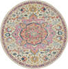 Nourison Passion Beige Round 53 X 53 Area Rug  805-142115 Thumb 0