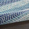 Nourison Passion Blue 110 X 210 Area Rug  805-142120 Thumb 2