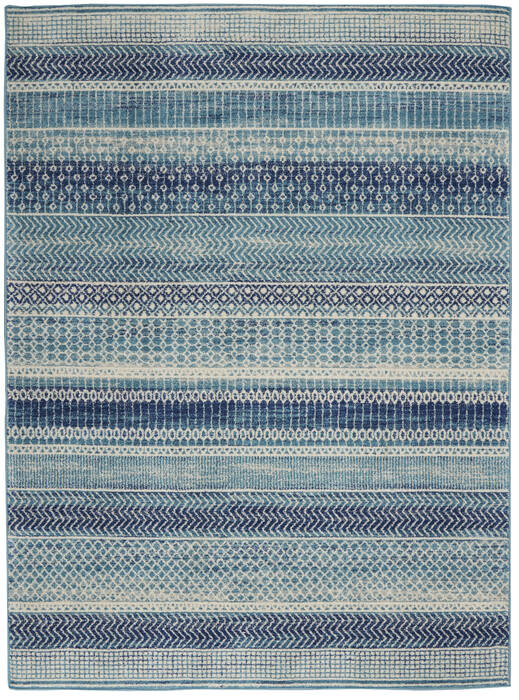 Nourison Passion Blue 53 X 73 Area Rug 805-142123 Image 0