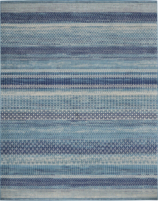Nourison Passion Blue 80 X 100 Area Rug 805-142125 Image 0