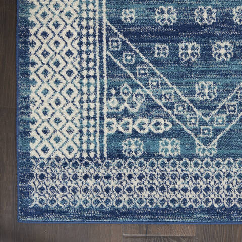Nourison Passion Blue 110 X 210 Area Rug 805-142126 Image 1