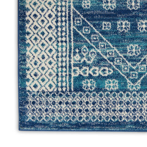 Nourison Passion Blue 110 X 210 Area Rug 805-142126 Image 5