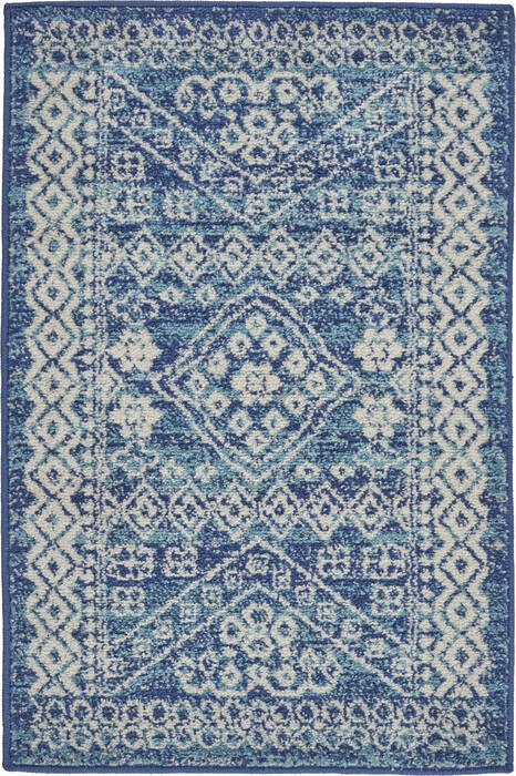 Nourison Passion Blue 110 X 210 Area Rug 805-142126 Image 0