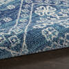 Nourison Passion Blue 110 X 210 Area Rug  805-142126 Thumb 2