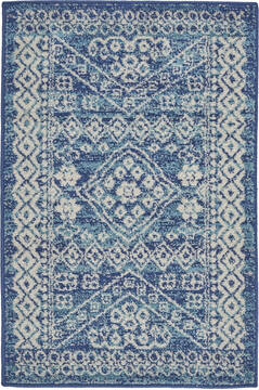 Nourison Passion Blue 1'10" X 2'10" Area Rug  805-142126