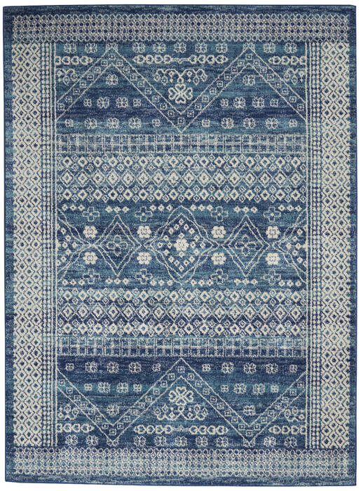 Nourison Passion Blue 53 X 73 Area Rug 805-142129 Image 0