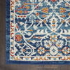 Nourison Passion Blue Runner 22 X 76 Area Rug  805-142133 Thumb 1