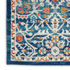 Nourison Passion Blue Runner 22 X 76 Area Rug  805-142133 Thumb 3