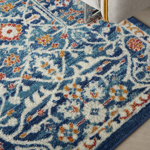 Nourison Passion Blue 53 X 73 Area Rug 805-142135 Image 4