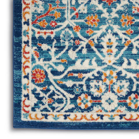 Nourison Passion Blue 53 X 73 Area Rug 805-142135 Image 5