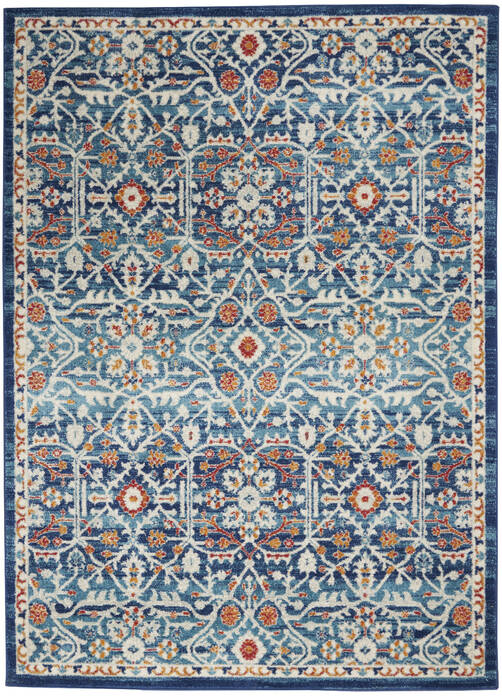 Nourison Passion Blue 53 X 73 Area Rug 805-142135 Image 0