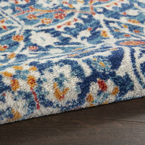 Nourison Passion Blue 80 X 100 Area Rug 805-142136 Image 2
