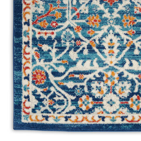 Nourison Passion Blue 80 X 100 Area Rug 805-142136 Image 5