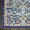 Nourison Passion Blue 80 X 100 Area Rug  805-142136 Thumb 1