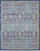 Nourison Passion Blue 80 X 100 Area Rug  805-142136 Thumb 0