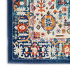 Nourison Passion Blue Runner 22 X 76 Area Rug  805-142138 Thumb 3