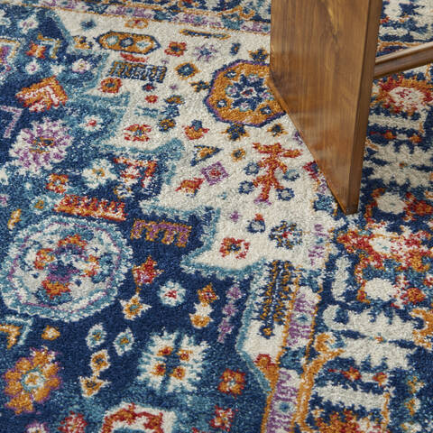 Nourison Passion Blue 53 X 73 Area Rug 805-142140 Image 4