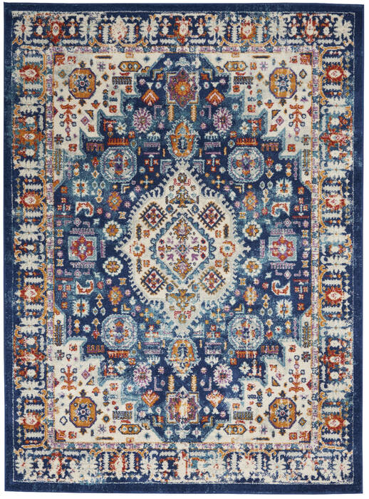 Nourison Passion Blue 53 X 73 Area Rug 805-142140 Image 0