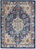 Nourison Passion Blue 53 X 73 Area Rug 805-142140 Thumb 0