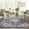 Nourison Passion Blue 80 X 100 Area Rug  805-142141 Thumb 3