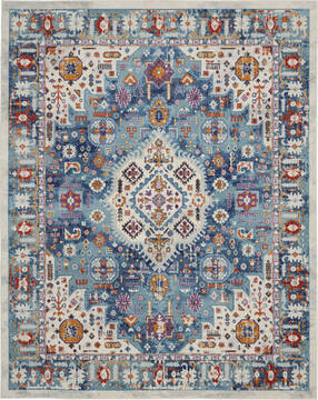 Nourison Passion Beige Rectangle 8x10 ft Polypropylene Carpet 142146