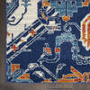 Nourison Passion Blue Runner 22 X 76 Area Rug 805-142153 Thumb 1