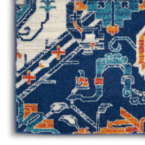 Nourison Passion Blue 53 X 73 Area Rug 805-142155 Image 5