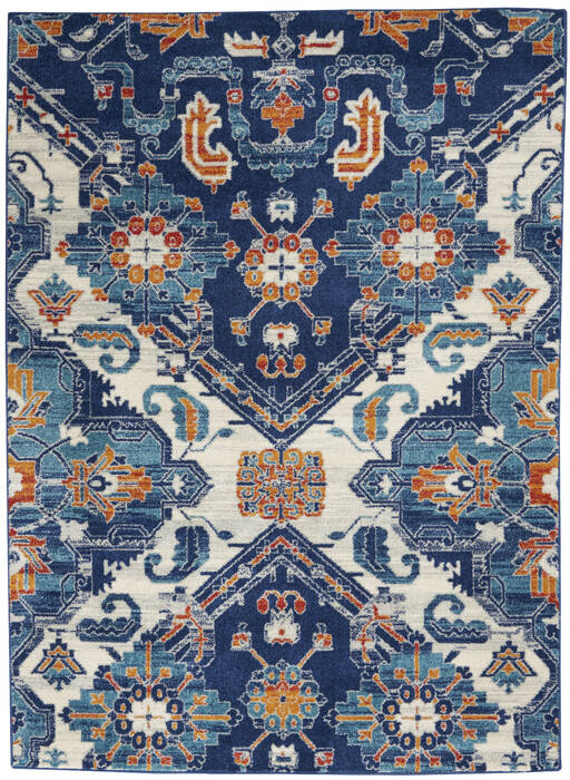 Nourison Passion Blue 53 X 73 Area Rug 805-142155 Image 0