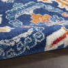 Nourison Passion Blue 53 X 73 Area Rug 805-142155 Thumb 2
