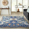 Nourison Passion Blue 53 X 73 Area Rug 805-142155 Thumb 3