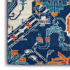 Nourison Passion Blue 53 X 73 Area Rug 805-142155 Thumb 5
