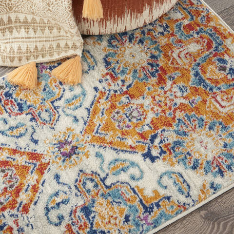 Nourison Passion Multicolor 110 X 210 Area Rug 805-142157 Image 4