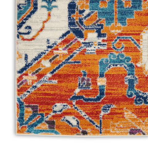 Nourison Passion Multicolor Runner 22 X 76 Area Rug 805-142158 Image 3