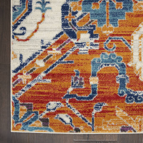 Nourison Passion Multicolor 53 X 73 Area Rug 805-142160 Image 1