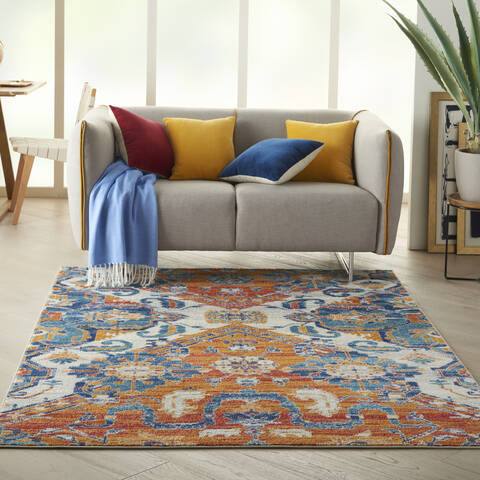 Nourison Passion Multicolor 53 X 73 Area Rug 805-142160 Image 3