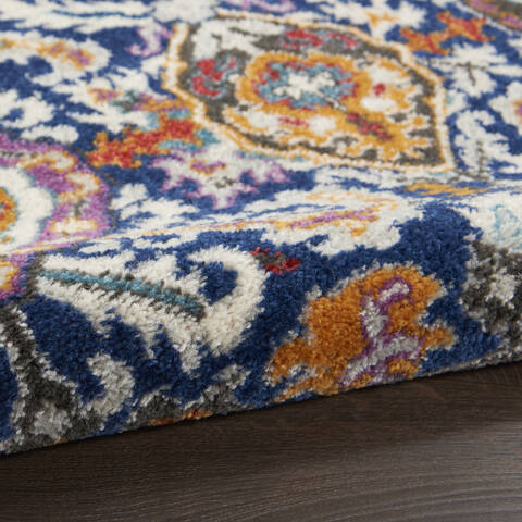 Nourison Passion Blue 110 X 210 Area Rug 805-142162 Image 2